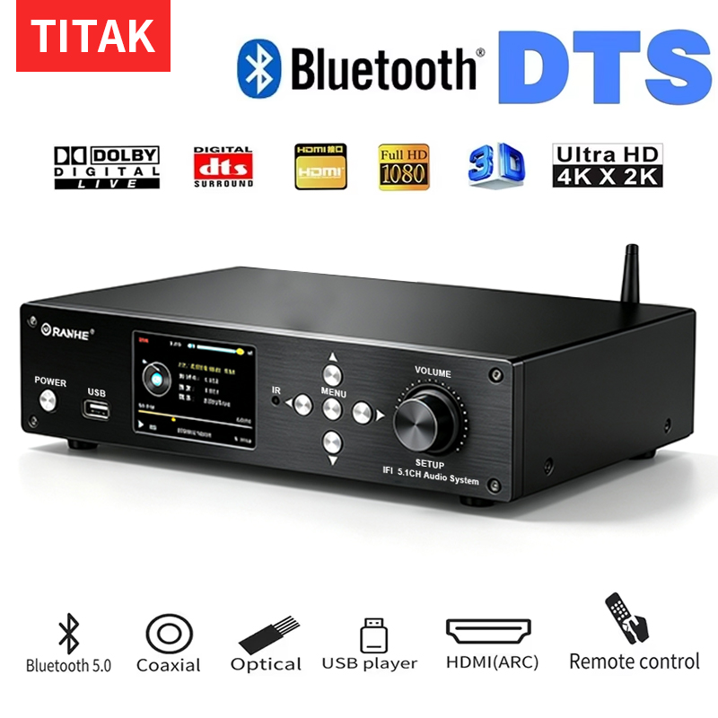 Audio And Music Splitter - Original 5.1 Channel Audio Decoder USB