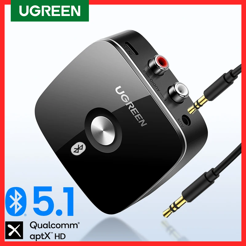 Audio Hd Music - UGREEN Bluetooth RCA Receiver 5.1 aptX