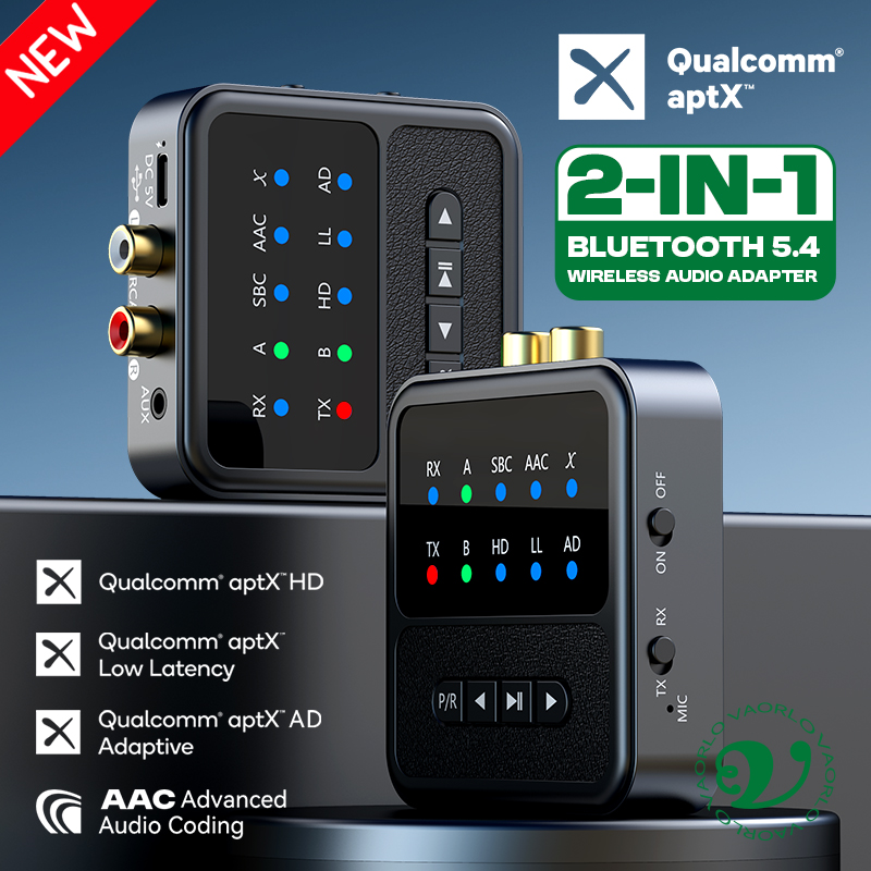 Audio Hd Music - 2 in 1 AptX Bluetooth 5.4