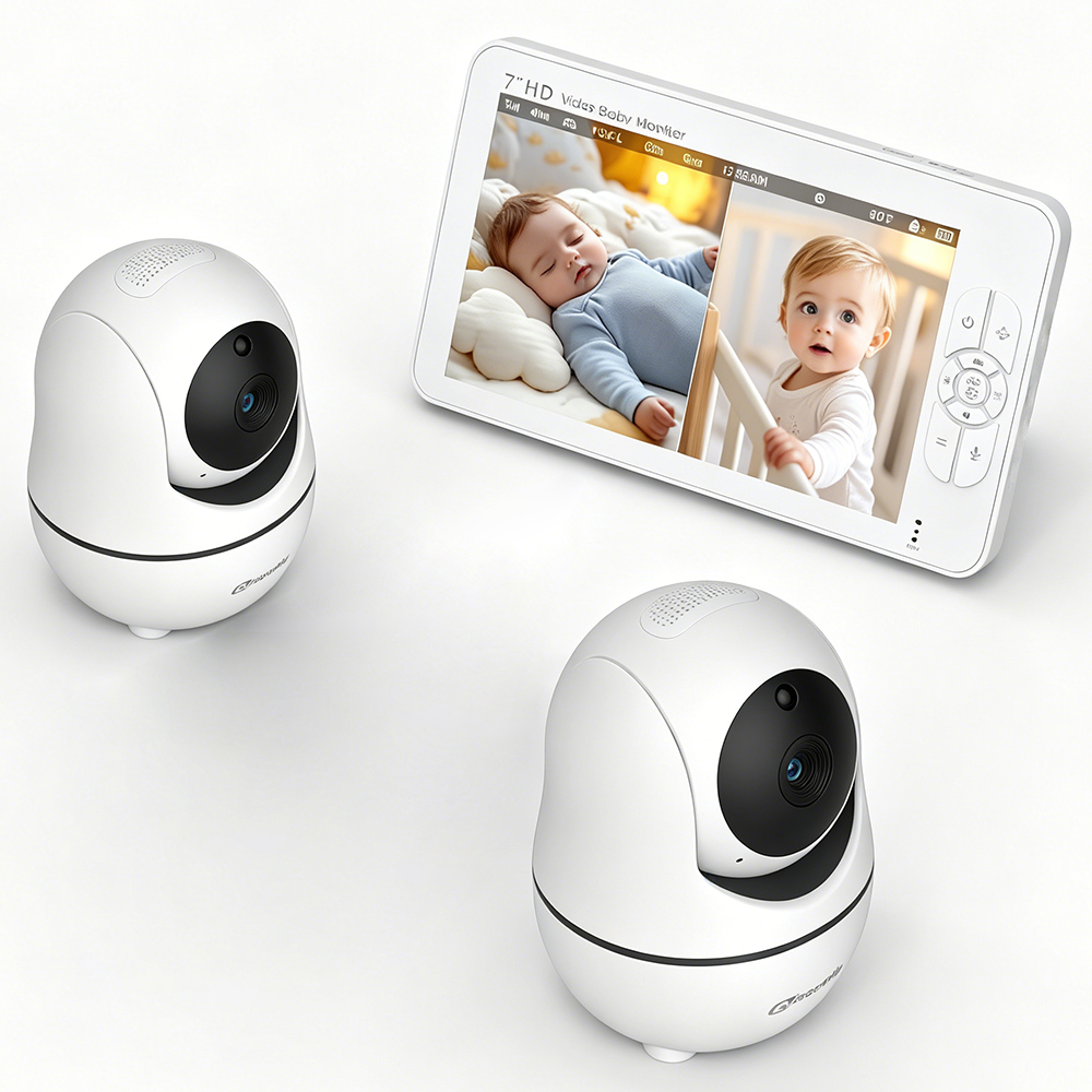 Audio Hd Music - 7 Inch HD Split Screen Baby
