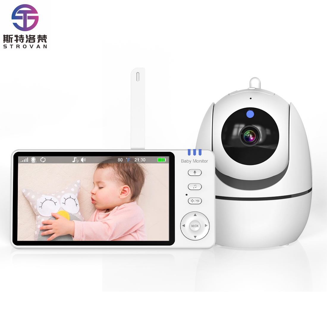 Audiovision Music Player - 720P HD Wireless Video Baby 5.0inch