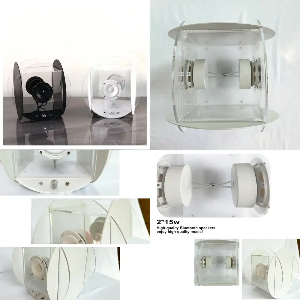 Audio Music Bluetooth - Transparent Blue Tooth Bt Speaker 15