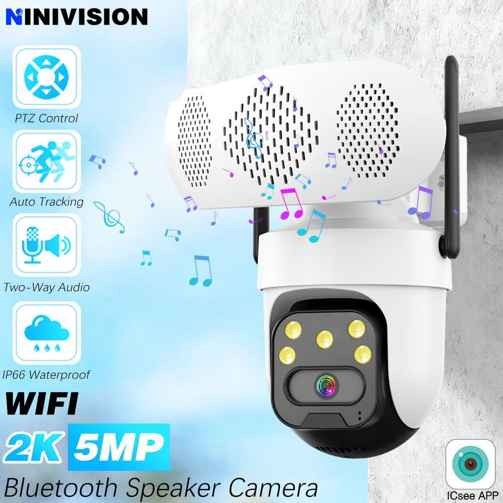 Audiovision Music Player - 5MP Music Player Camera WIFI Bluetooth