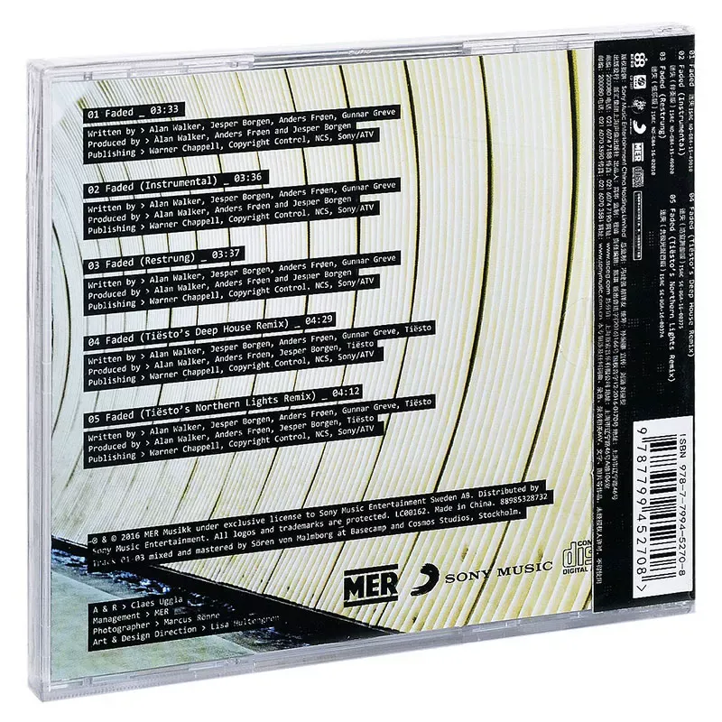 for Alan Walker Lost CD Album  - Audio Music Free review and price