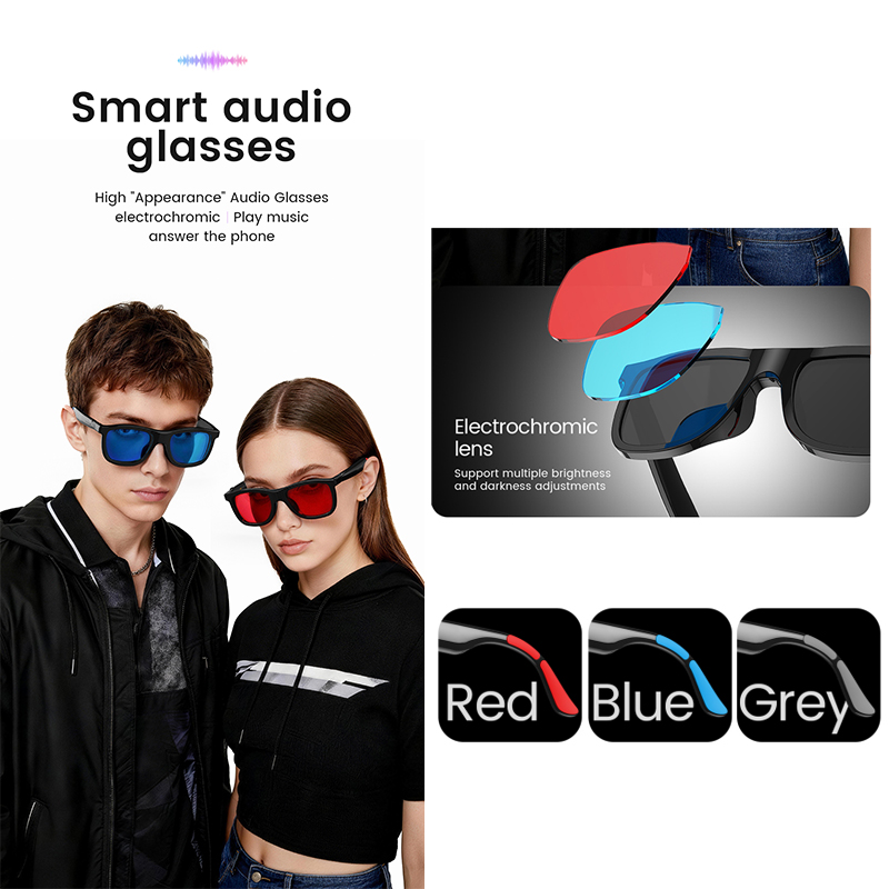 New AI Smart Audio Glasses 38g - Audio Hd Music review and price