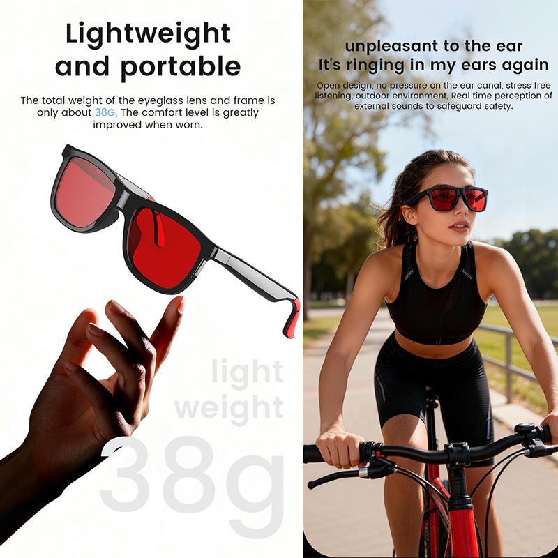 New AI Smart Audio Glasses 38g - Audio Hd Music review and price