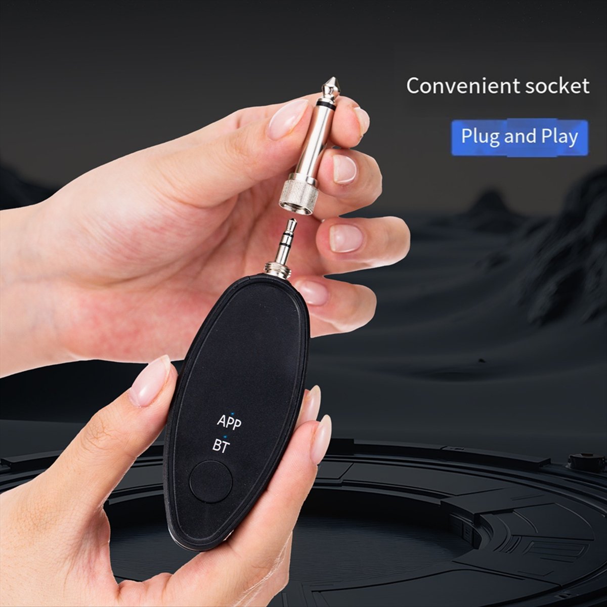 Audio Receiver Adapter 3.5/6.5 - Audio And Music Splitter review and price