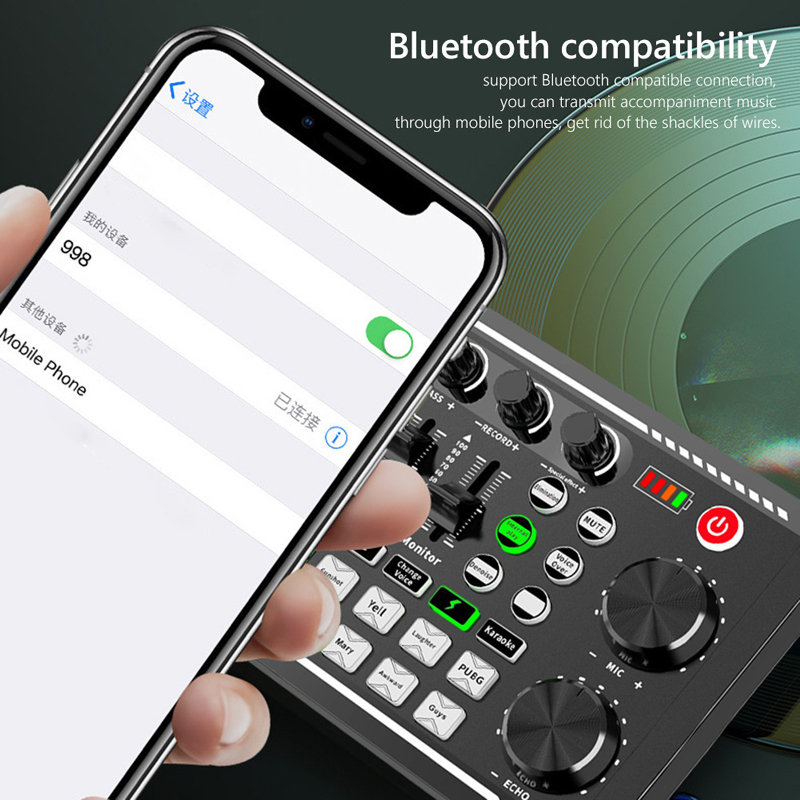 F998 Live Sound Card Audio Tun - Audio Music Tiktok review and price