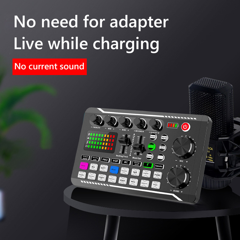 F998 Live Sound Card Audio Tun - Audio Music Tiktok review and price