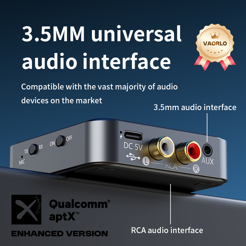 2 in 1 AptX Bluetooth 5.4 Audi - Audio Hd Music review and price