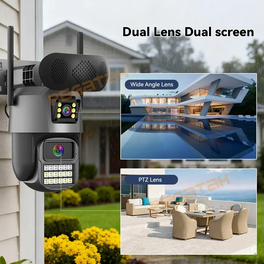 8MP Outdoor Security Camera wi - Audiovision Music Player review and price
