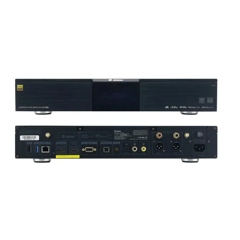 ZIDOO UHD5000 4K HDR Dolby Vis - Audiovision Music Player review and price