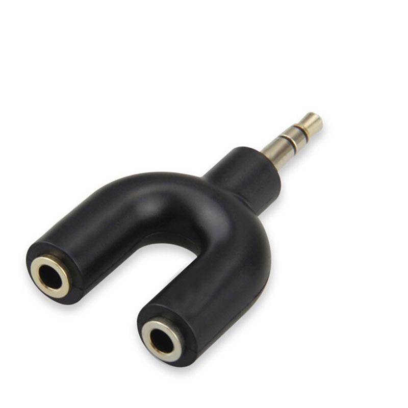 U Type Adapter Y Shape 3.5mm S - Audio And Music Splitter review and price