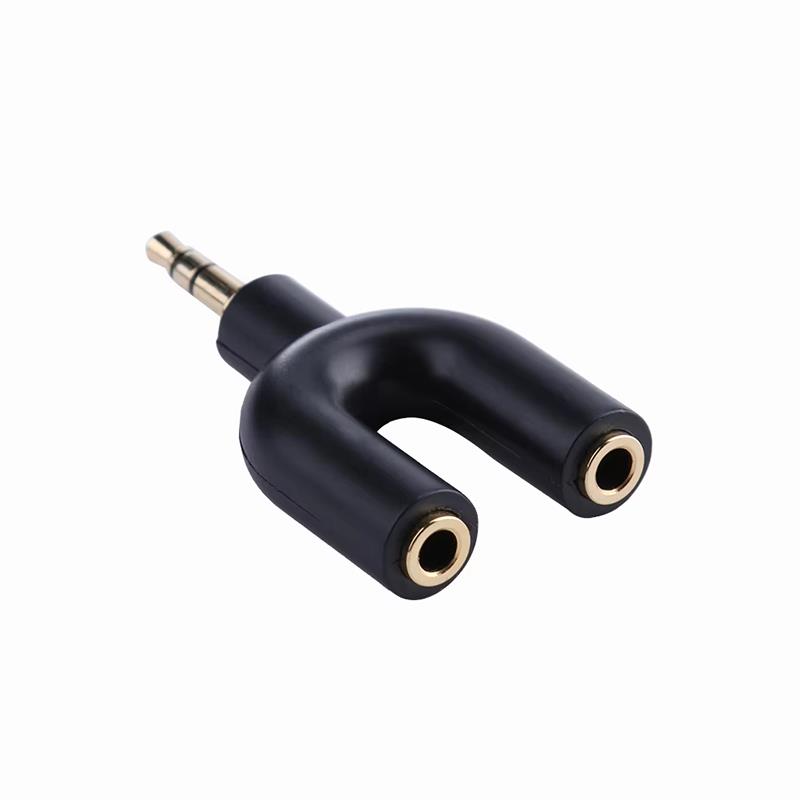 U Type Adapter Y Shape 3.5mm S - Audio And Music Splitter review and price