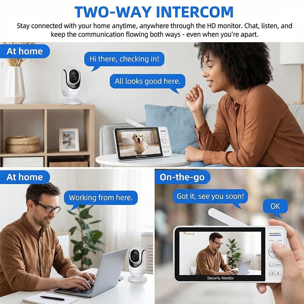 7-Inch 1080P Baby Monitor with - Zoom Audio Music review and price