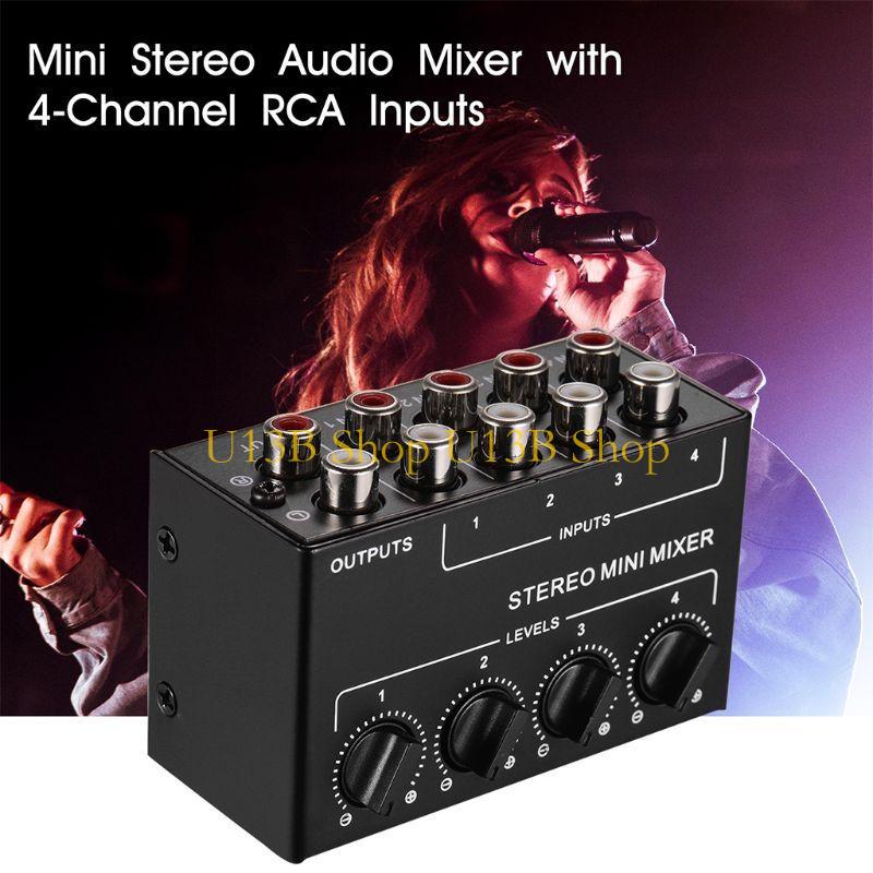 U13B Four Channel Passive Spli - Audio And Music Splitter review and price
