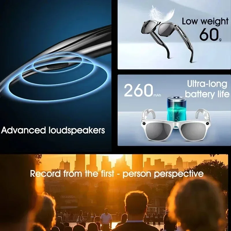 Lenovo 8K Vision AI Eyeglasses - Audiovision Music Player review and price