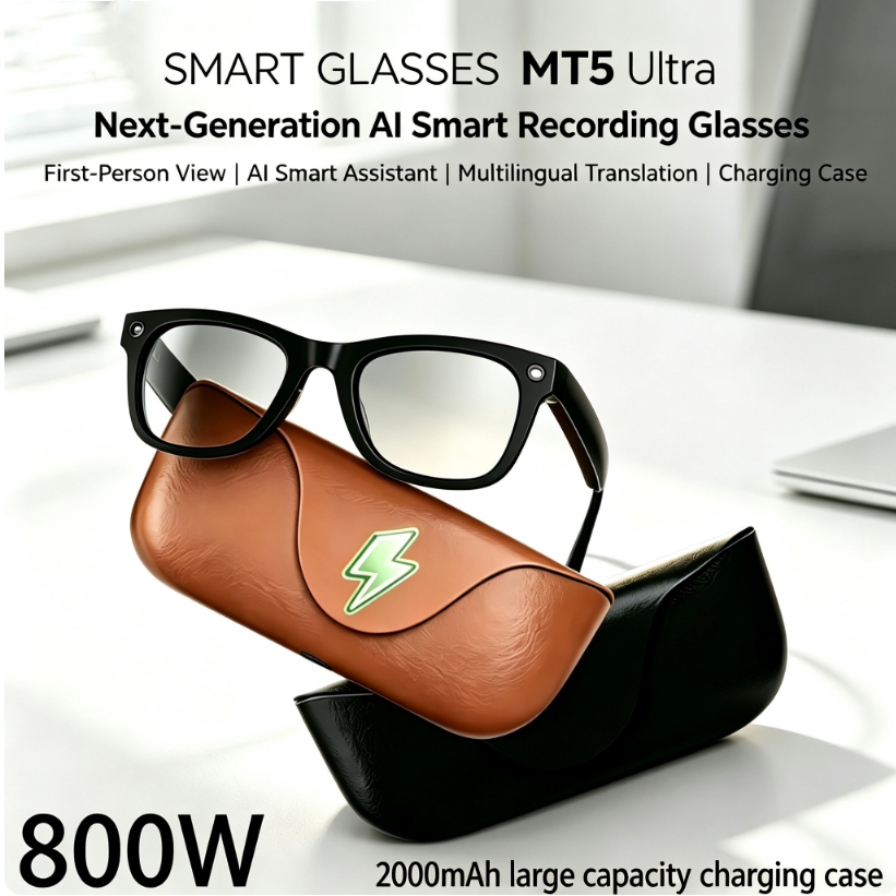 2026 AI smart Glasses HD 800W  - Audio Music Bluetooth review and price