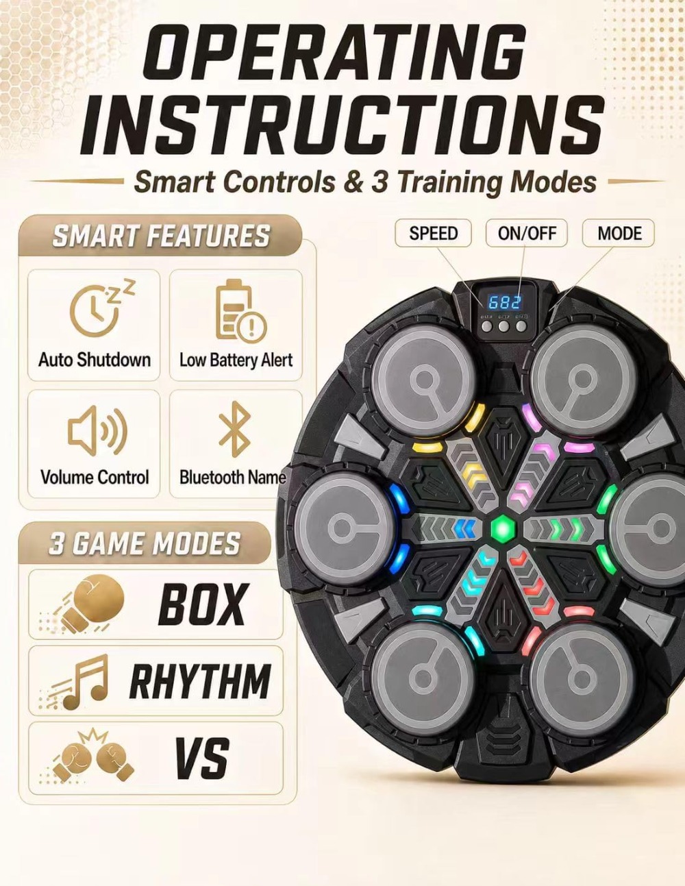 Music Boxing Machine for Kids  - Audio Music Bluetooth review and price