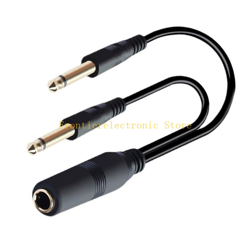 G8DB 6.35mm Male to 1/4inch Y  - Audio And Music Splitter review and price