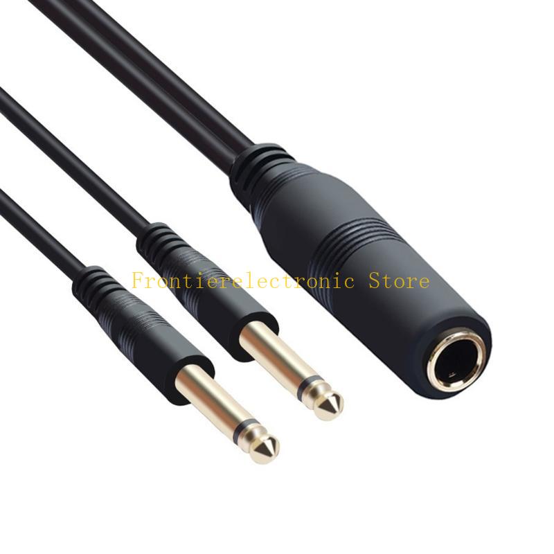G8DB 6.35mm Male to 1/4inch Y  - Audio And Music Splitter review and price