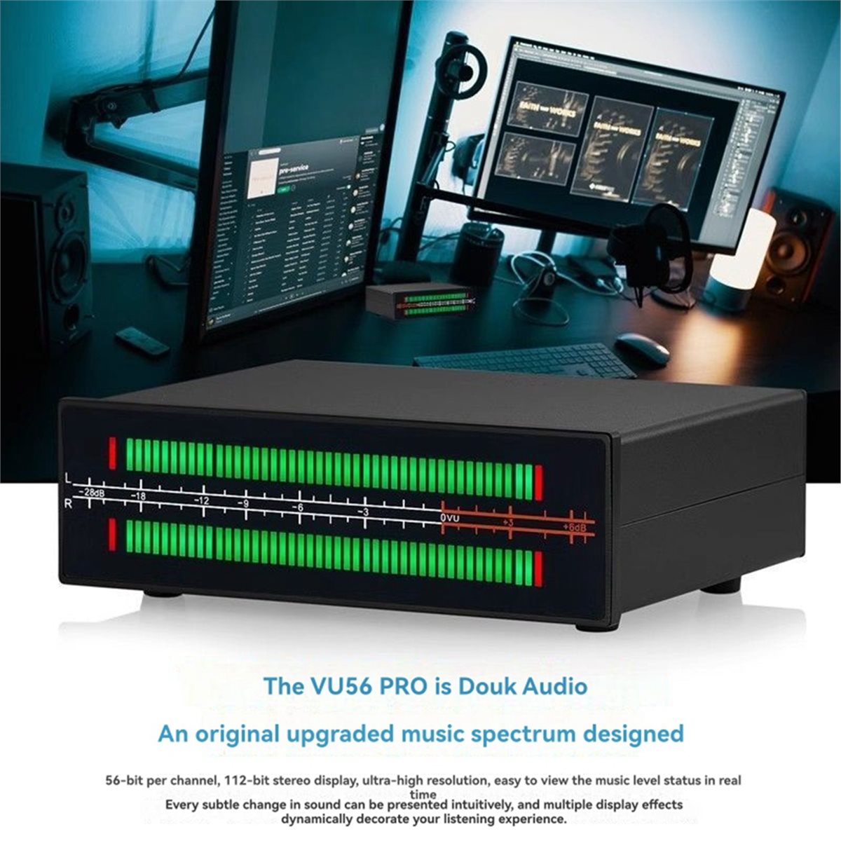 A40I VU56-PRO Dual Channel Mus - Audio And Music Splitter review and price