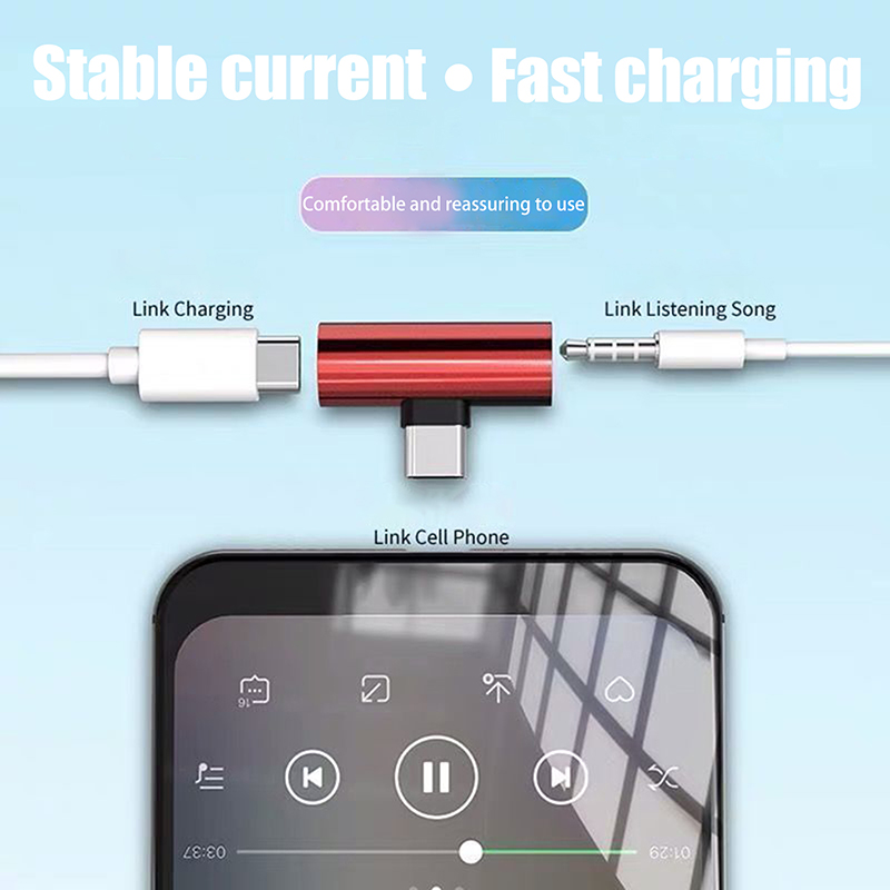 USB Type-C To 3.5 Mm Headphone - Audio And Music Splitter review and price