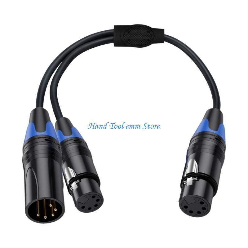 H37F Durability 5Pin XLR Y Spl - Audio And Music Splitter review and price
