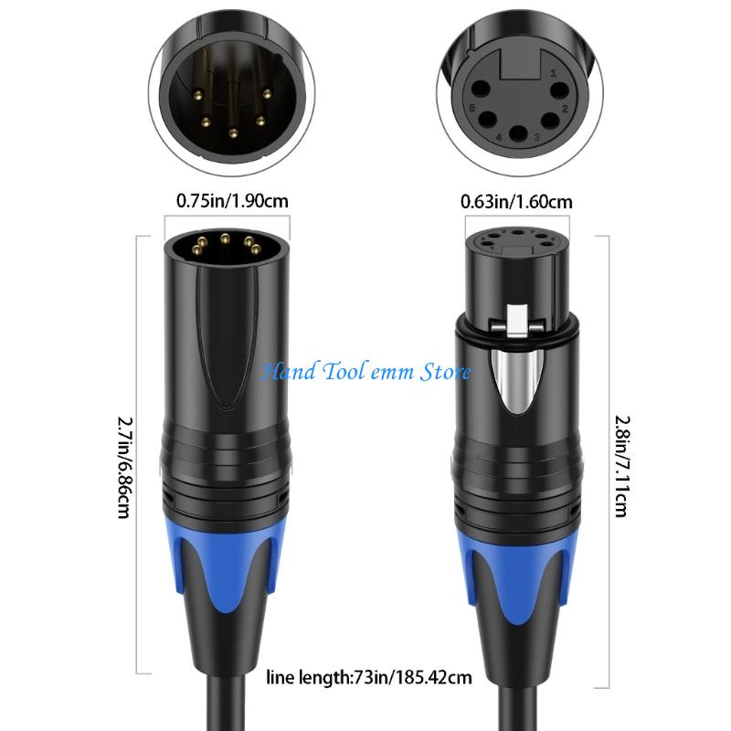 H37F Durability 5Pin XLR Y Spl - Audio And Music Splitter review and price