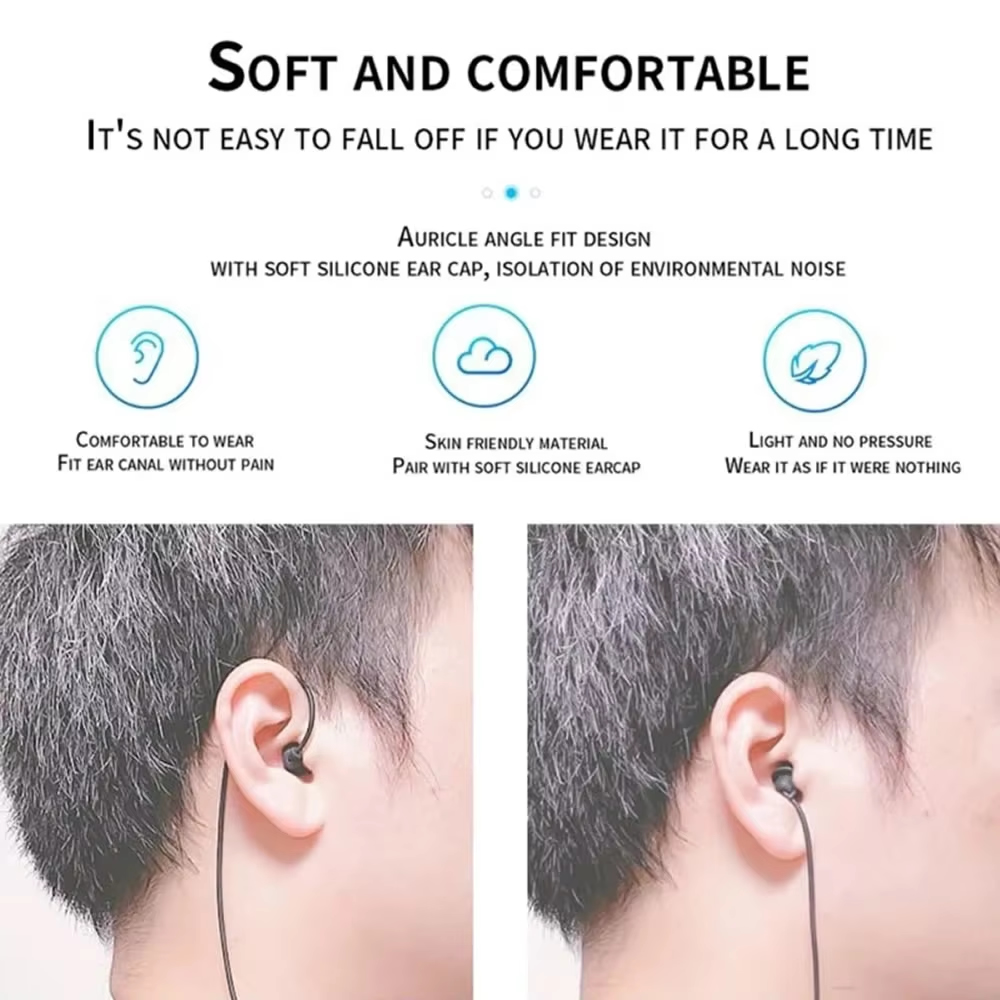 3.5mm Short Wired Headphones S - Audio Music Bluetooth review and price