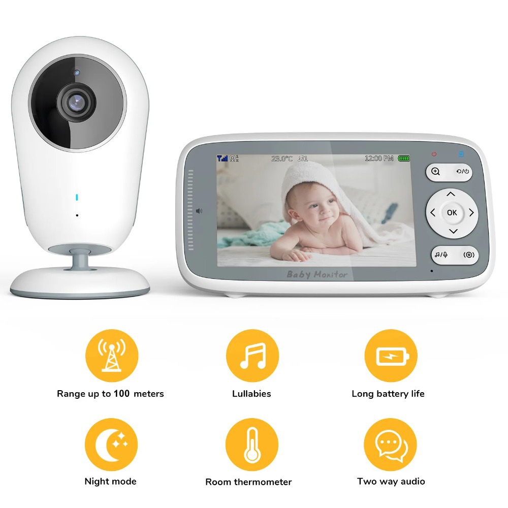 4.0'' Baby Monitor 3X Digital  - Audio Hd Music review and price