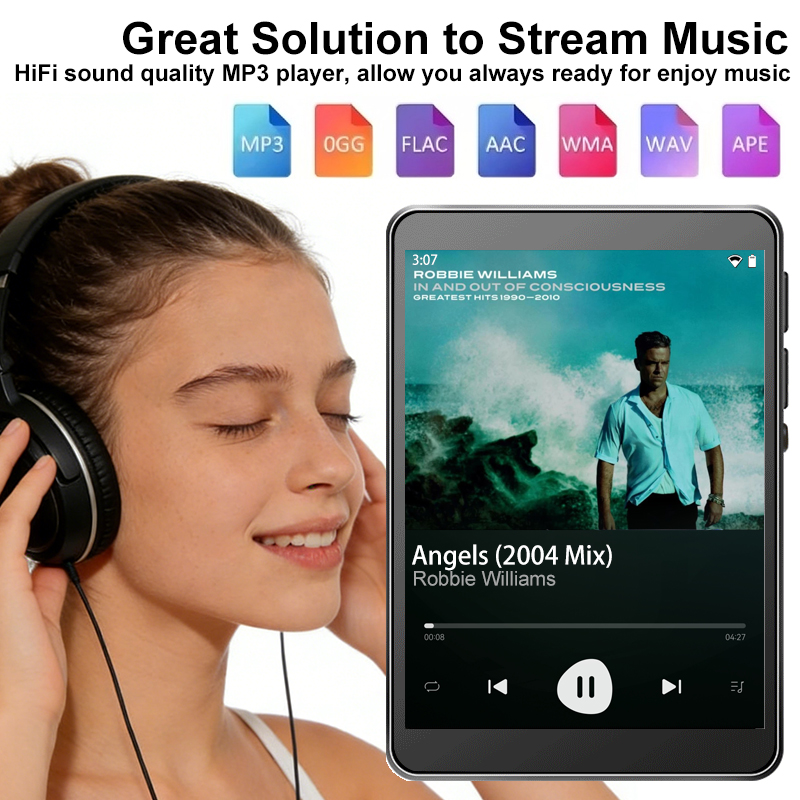 WiFi MP3 Player Andriod 10 Spo - Audio Music Download Free Mp3 review and price